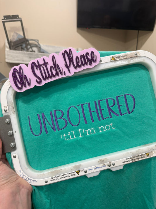 Unbothered 'Til I'm Not