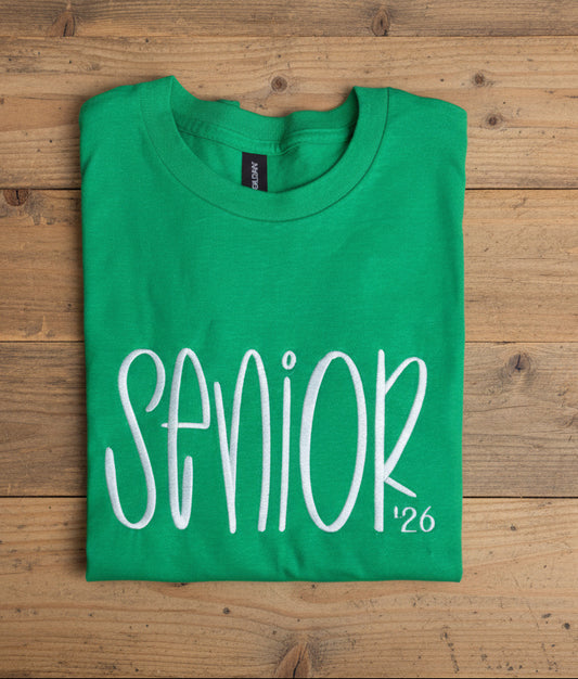 RTG | Senior Large Letter Embroidered T-shirt