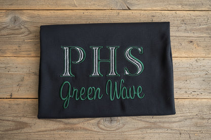 Ponchatoula High School Embroidered Two-Tone Shirt