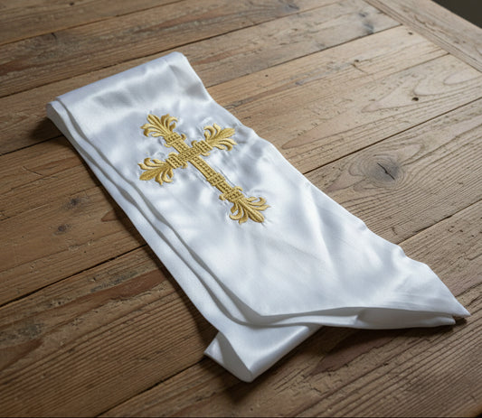 RTG | Wreath Sash with Cross