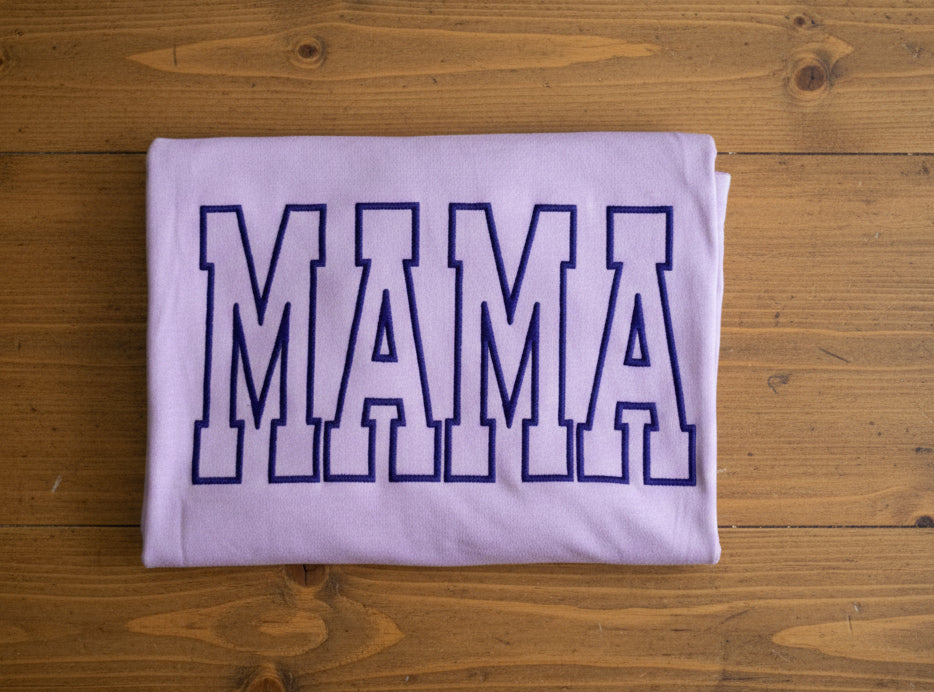RTG | Mama Varsity Outline No Applique 3XL
