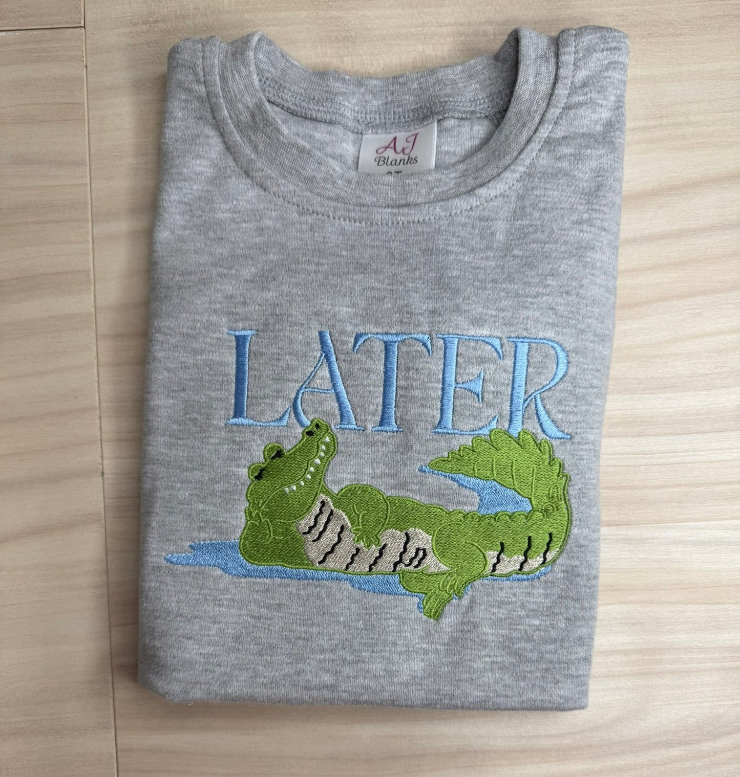 Later Gator Embroidered T-Shirt