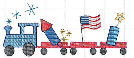 Sample Needed | Fourth of July Train