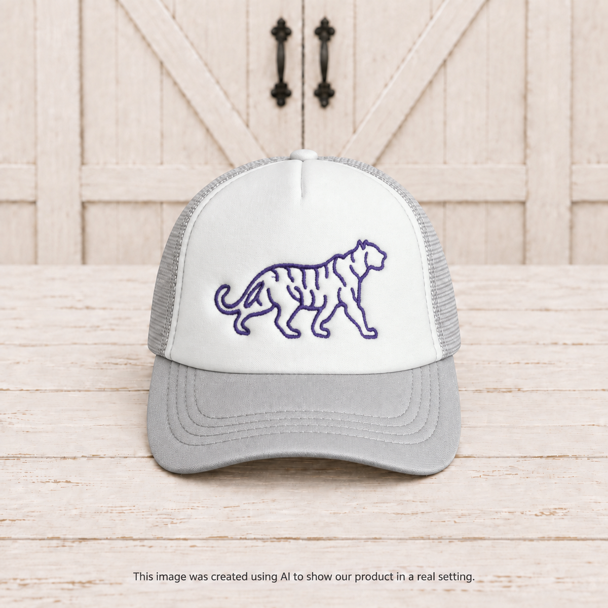 RTG | Tiger Outline Embroidered Youth Hat
