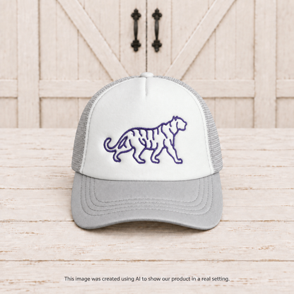 RTG | Tiger Outline Embroidered Youth Hat