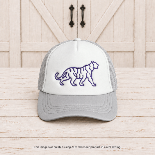 RTG | Tiger Outline Embroidered Youth Hat