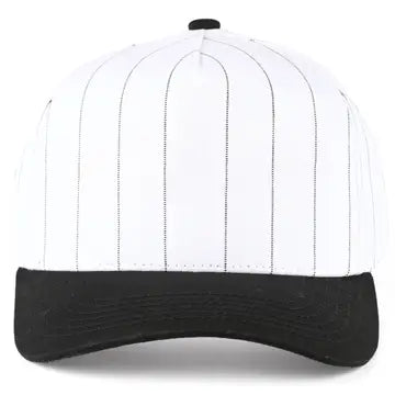C.C Pinstripe Pain Two Tone Trucker Hat Baseball Cap