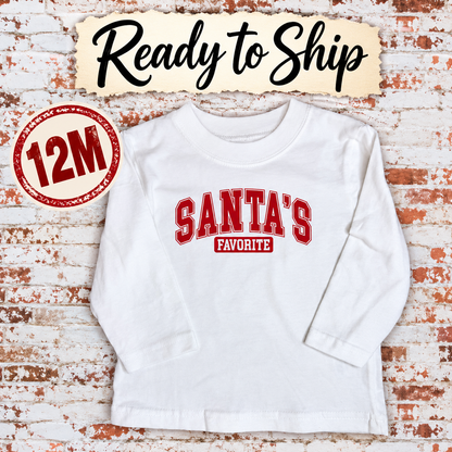 RTG | Santa's Favorite {LS Garanimals 12M}