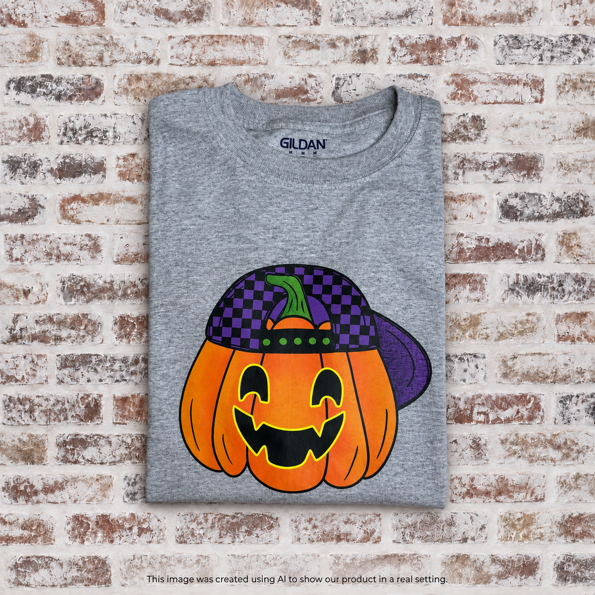 RTG | Pumpkin Hat Backwards {Gildan YM}