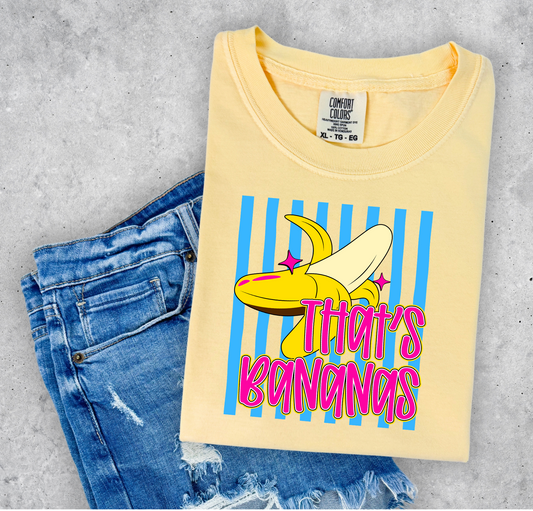 That's Bananas Printed Tee