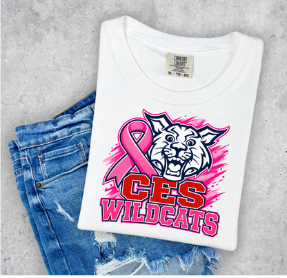 Wildcats Pink Out Printed Shirt (2 design options)