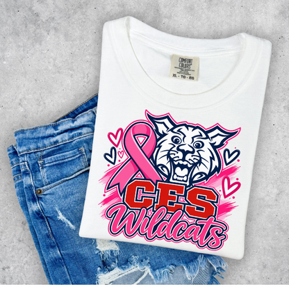Wildcats Pink Out Printed Shirt (2 design options)